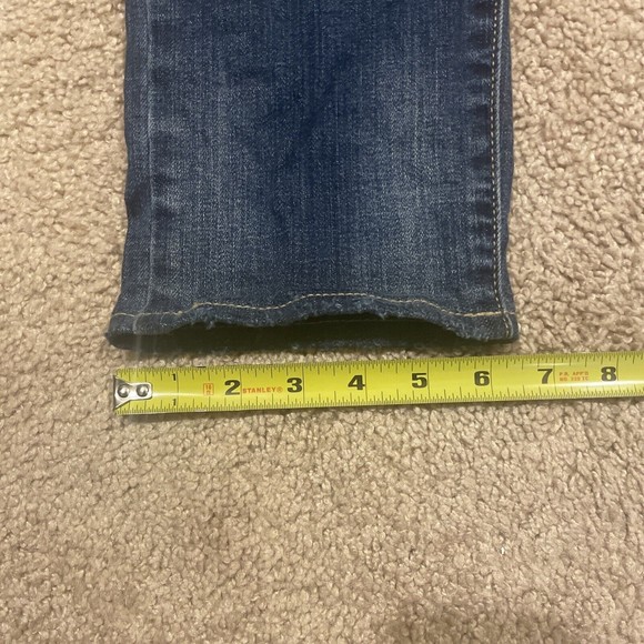 Mens RNT 23 Dark Blue Distressed Jeans Preowned Size 34 - Picture 5 of 6